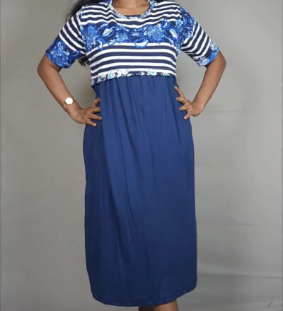 Floralstip Blue Stripe