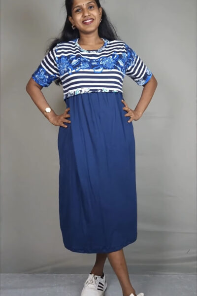 Floralstip Blue Stripe