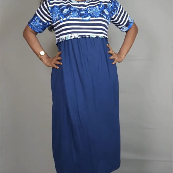 Floralstip Blue Stripe