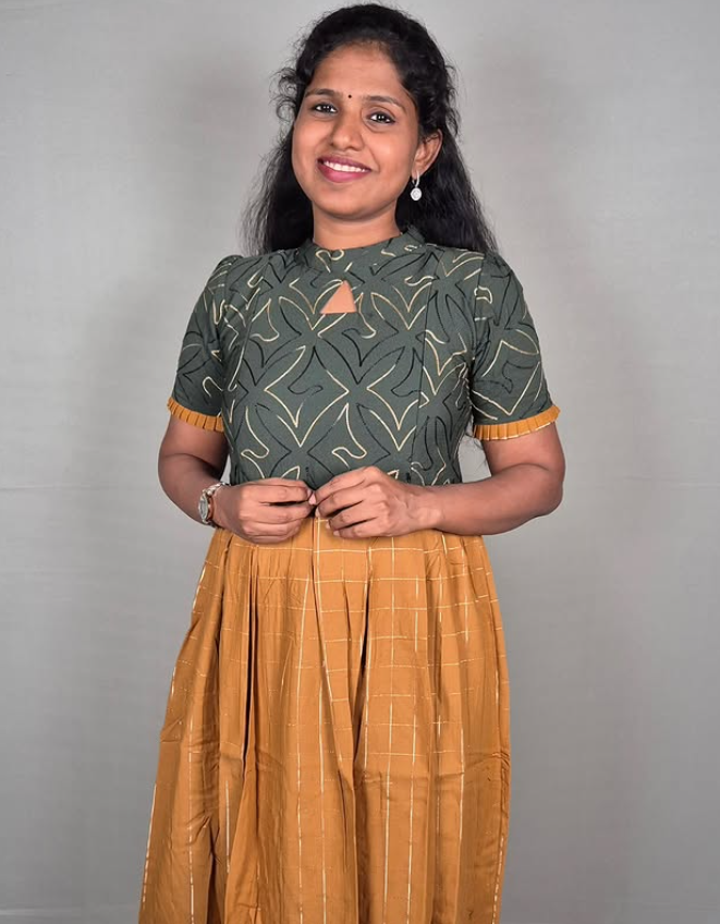 green kurthi green kurthi