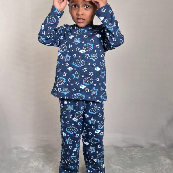 Galaxy Full Sleeve Pant Set (with snap button)